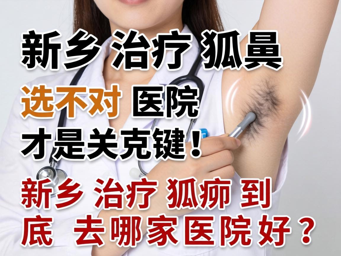 新乡治疗狐臭，选对医院才是关键！新乡治疗狐臭到底去哪家医院好？