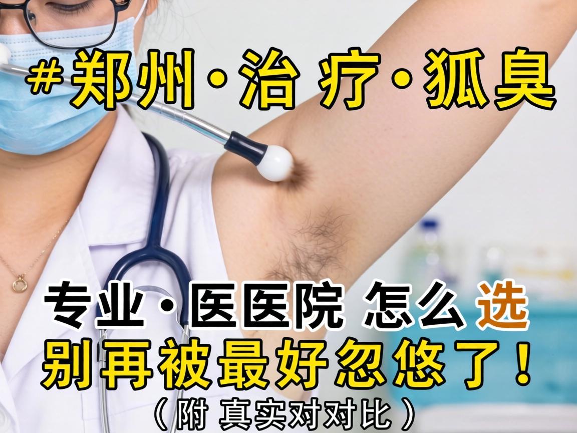郑州治疗狐臭,专业医院怎么选?别再被最好忽悠了!附真实对比) 郑州治疗狐臭,专业医院怎么选?别再被最好忽悠了!附真实对比)