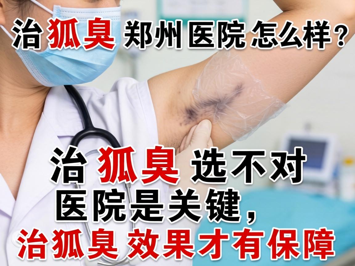 治狐臭郑州医院怎么样？治狐臭选对医院是关键，治狐臭效果才有保障