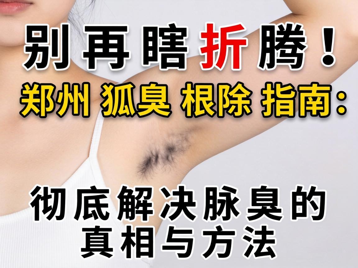 别再瞎折腾！郑州狐臭根除指南，彻底解决腋臭的真相与方法