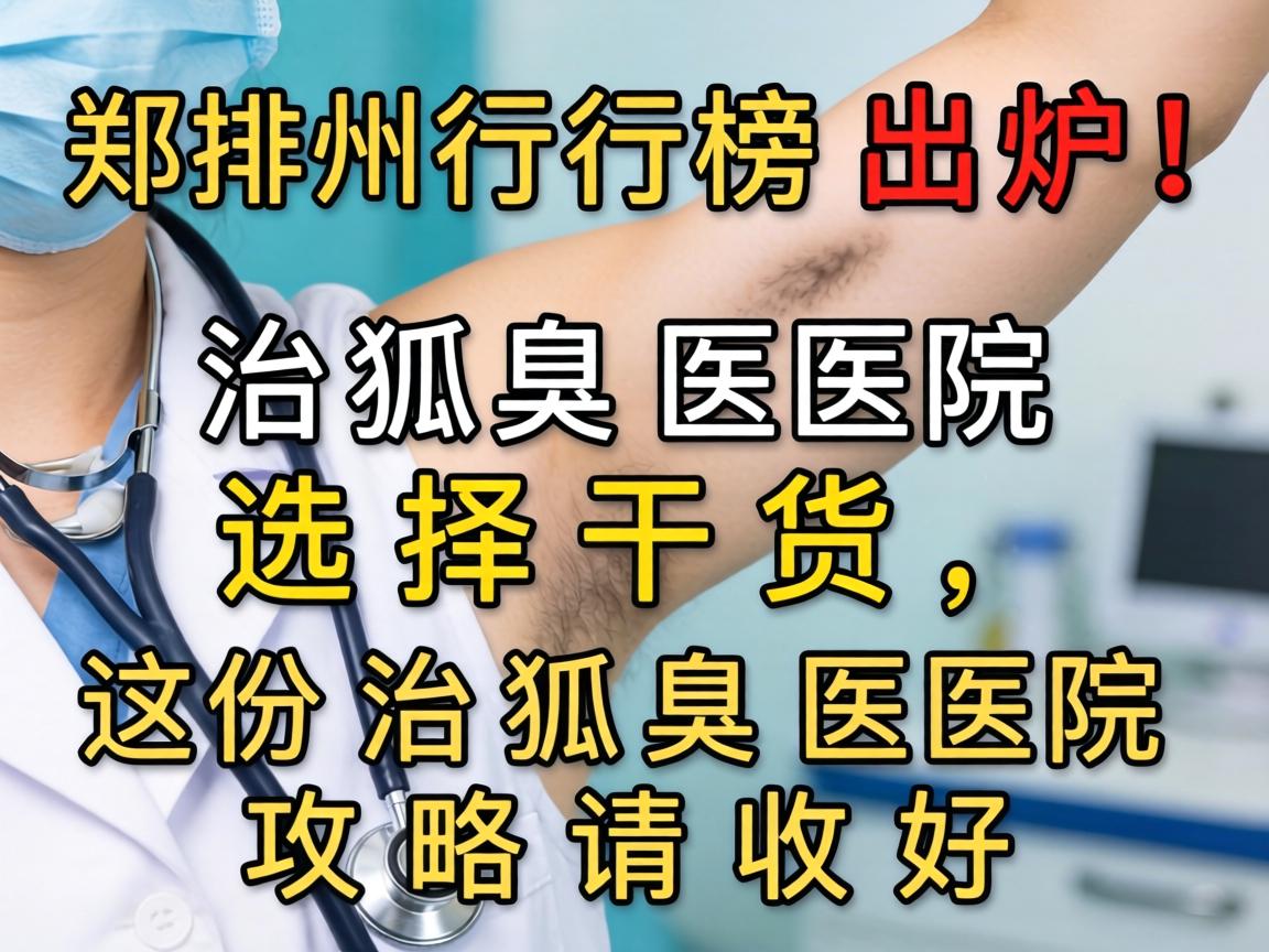 郑州治狐臭医院排行榜出炉!治狐臭医院选择干货,这份治狐臭医院攻略请收好 郑州治狐臭医院排行榜出炉!治狐臭医院选择干货,这份治狐臭医院攻略请收好