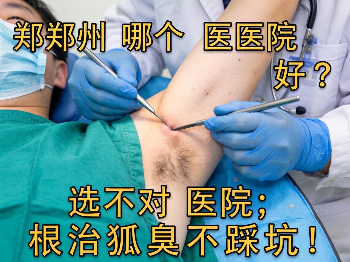 郑州狐臭手术哪个医院好？选对医院，根治狐臭不踩坑！