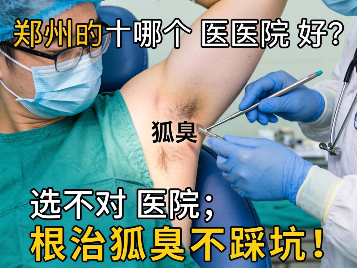 郑州狐臭手术哪个医院好？选对医院，根治狐臭不踩坑！