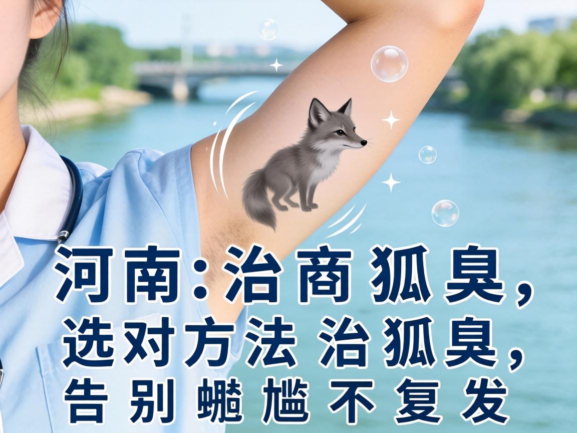 河南治狐臭，选对方法治狐臭，告别尴尬不复发