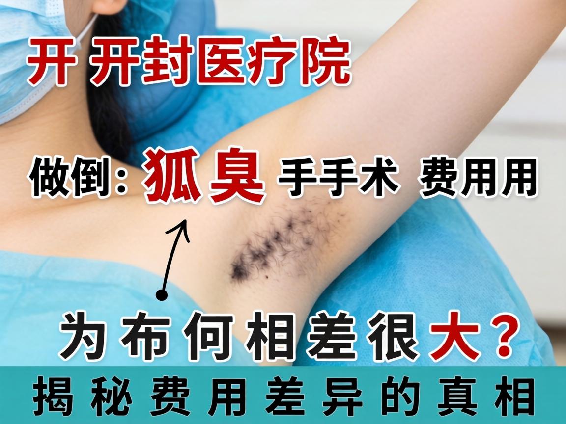 开封医院做狐臭手术费用为何相差很大?揭秘费用差异的真相 开封医院做狐臭手术费用为何相差很大?揭秘费用差异的真相