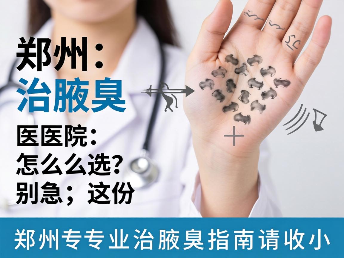 郑州治腋臭,医院怎么选?别急,这份郑州专业治腋臭指南请收好 郑州治腋臭,医院怎么选?别急,这份郑州专业治腋臭指南请收好