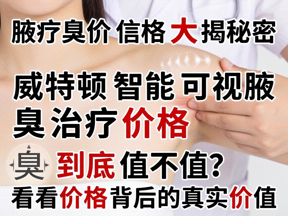 腋臭治疗价格大揭秘,威特顿智能可视腋臭治疗价格到底值不值?看看价格背后的真实价值 腋臭治疗价格大揭秘,威特顿智能可视腋臭治疗价格到底值不值?看看价格背后的真实价值