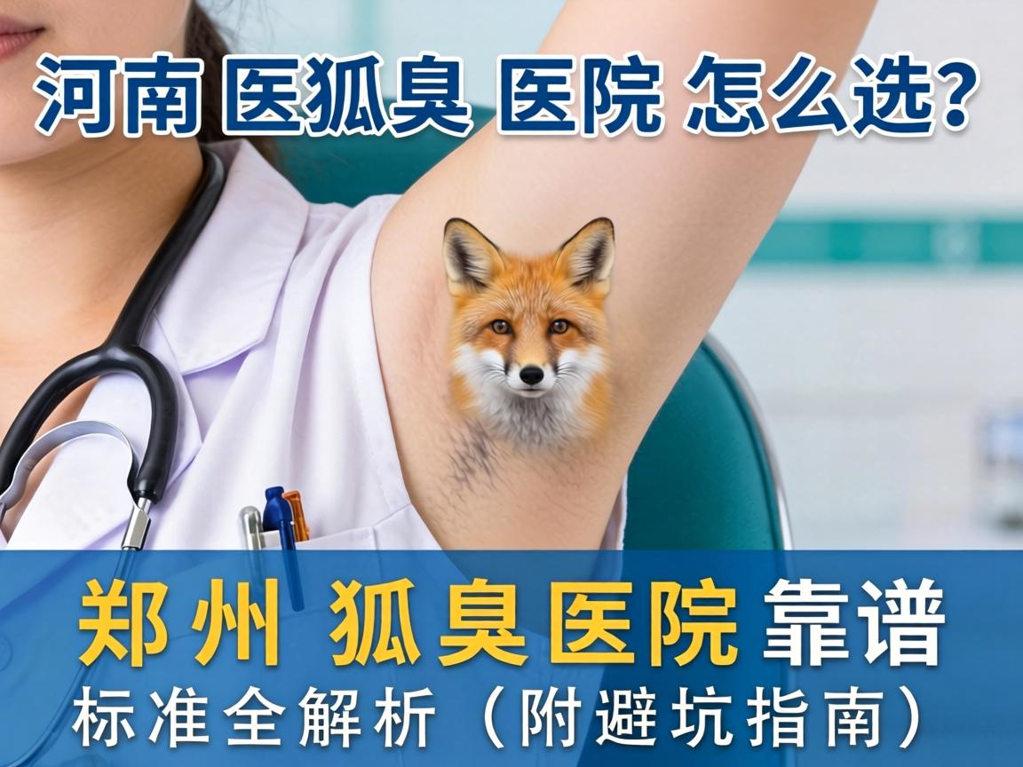 河南狐臭医院怎么选？郑州狐臭医院靠谱标准全解析（附避坑指南）