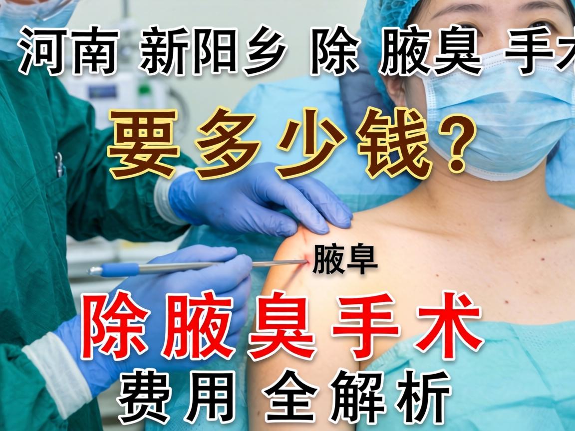 河南新乡除腋臭手术要多少钱?除腋臭手术费用全解析 河南新乡除腋臭手术要多少钱?除腋臭手术费用全解析