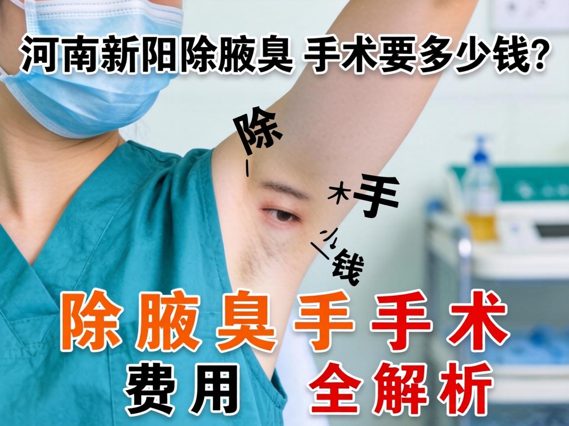 河南新乡除腋臭手术要多少钱?除腋臭手术费用全解析 河南新乡除腋臭手术要多少钱?除腋臭手术费用全解析
