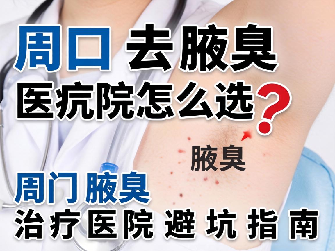 周口去腋臭医院怎么选?周口腋臭治疗医院避坑指南 周口去腋臭医院怎么选?周口腋臭治疗医院避坑指南