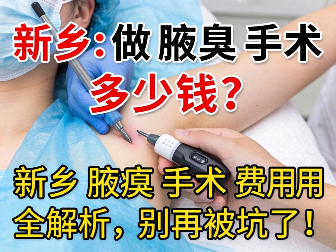 新乡做腋臭手术多少钱?新乡腋臭手术费用全解析,别再被坑了! 新乡做腋臭手术多少钱?新乡腋臭手术费用全解析,别再被坑了!
