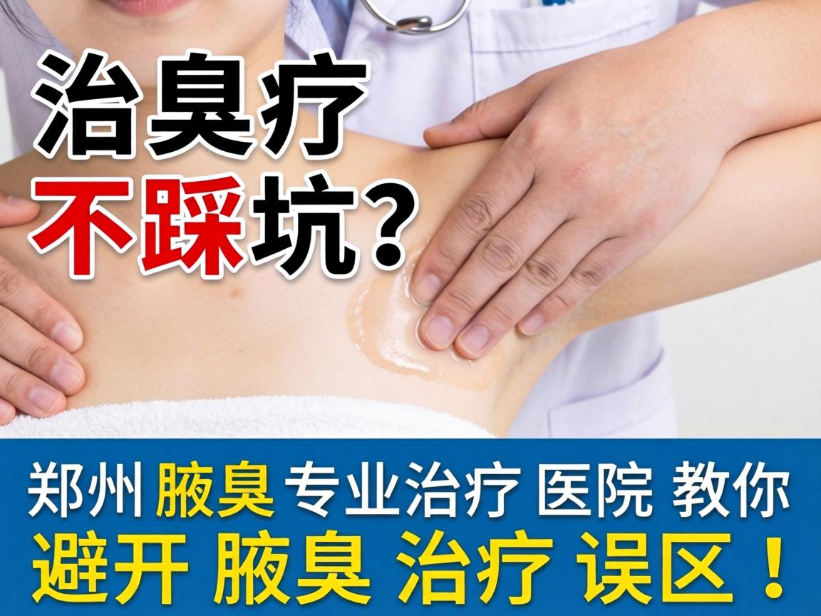腋臭治疗不踩坑?郑州腋臭专业治疗医院教你避开腋臭治疗误区! 腋臭治疗不踩坑?郑州腋臭专业治疗医院教你避开腋臭治疗误区!