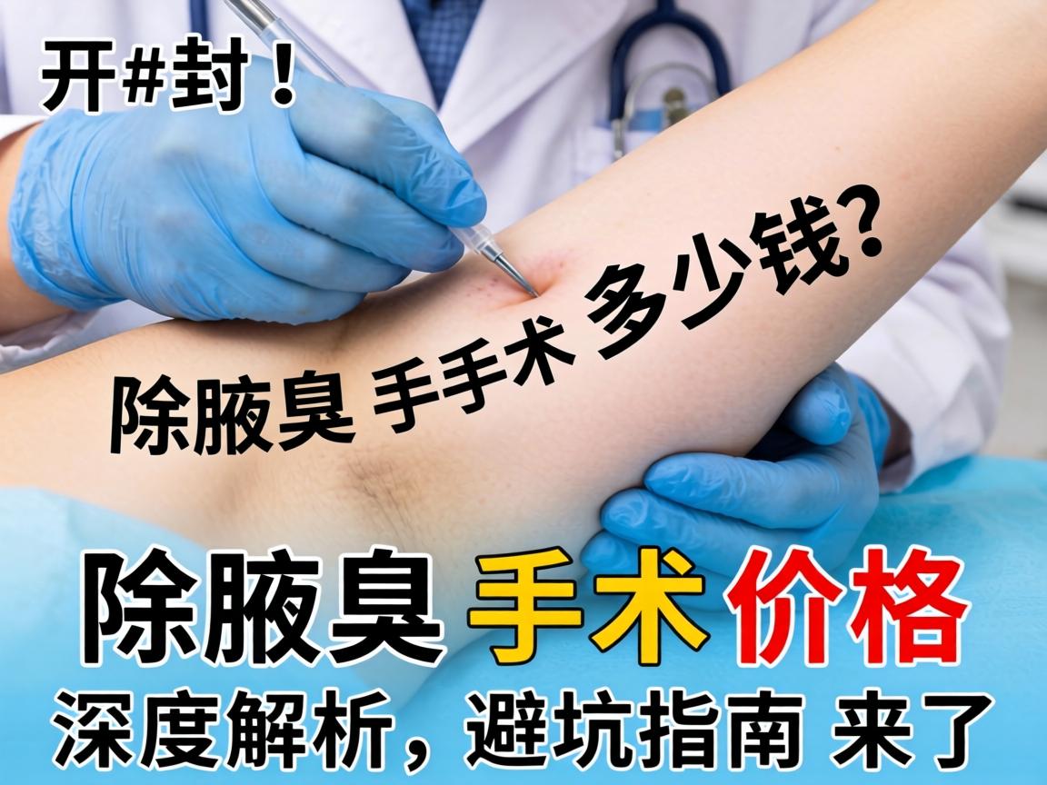开封做除腋臭手术多少钱?除腋臭手术价格深度解析,避坑指南来了 开封做除腋臭手术多少钱?除腋臭手术价格深度解析,避坑指南来了