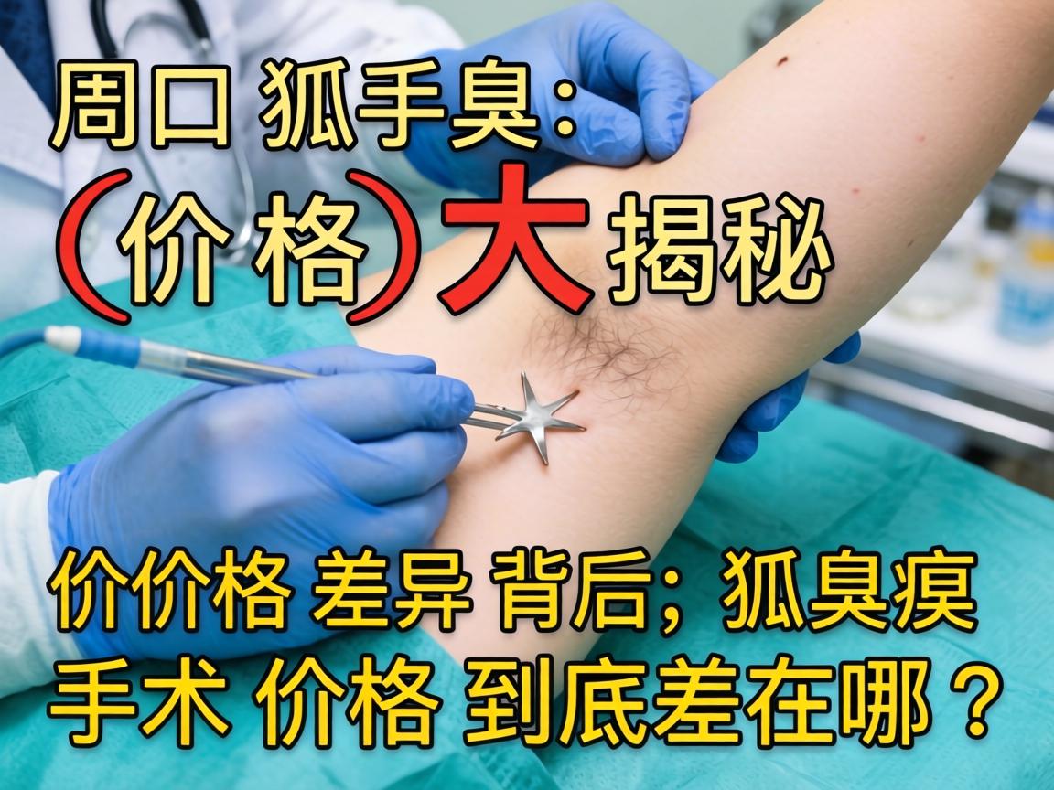 周口狐臭手术价格大揭秘,价格差异背后,狐臭手术价格到底差在哪? 周口狐臭手术价格大揭秘,价格差异背后,狐臭手术价格到底差在哪?