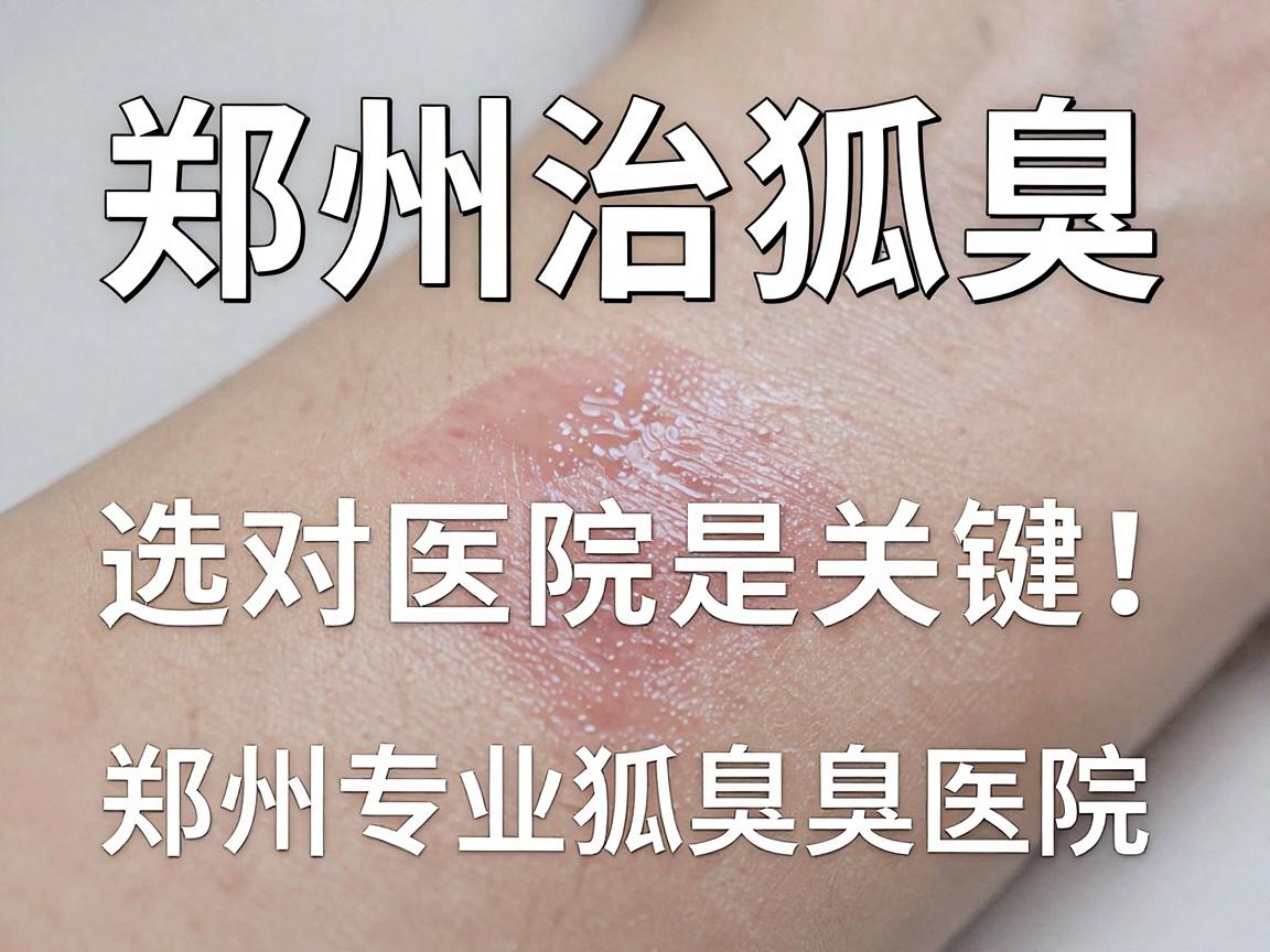 郑州治狐臭，选对医院是关键，郑州专业狐臭医院深度解析