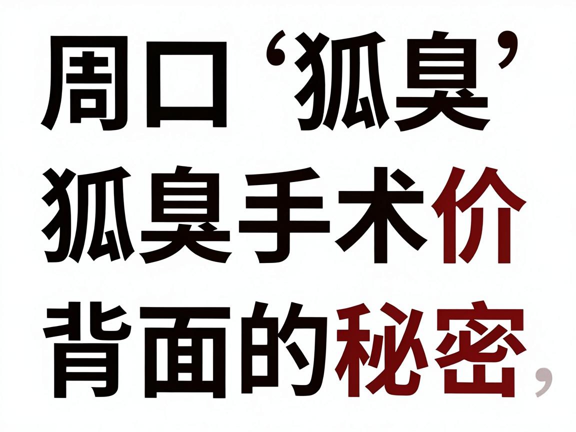 周口狐臭手术价格全解析,从低到高,狐臭手术价格背后的秘密 周口狐臭手术价格全解析,从低到高,狐臭手术价格背后的秘密