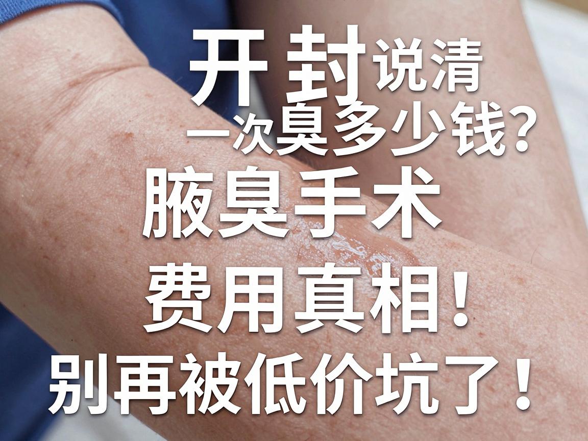 开封腋臭手术多少钱?一次说清腋臭手术费用真相,别再被低价坑了! 开封腋臭手术多少钱?一次说清腋臭手术费用真相,别再被低价坑了!