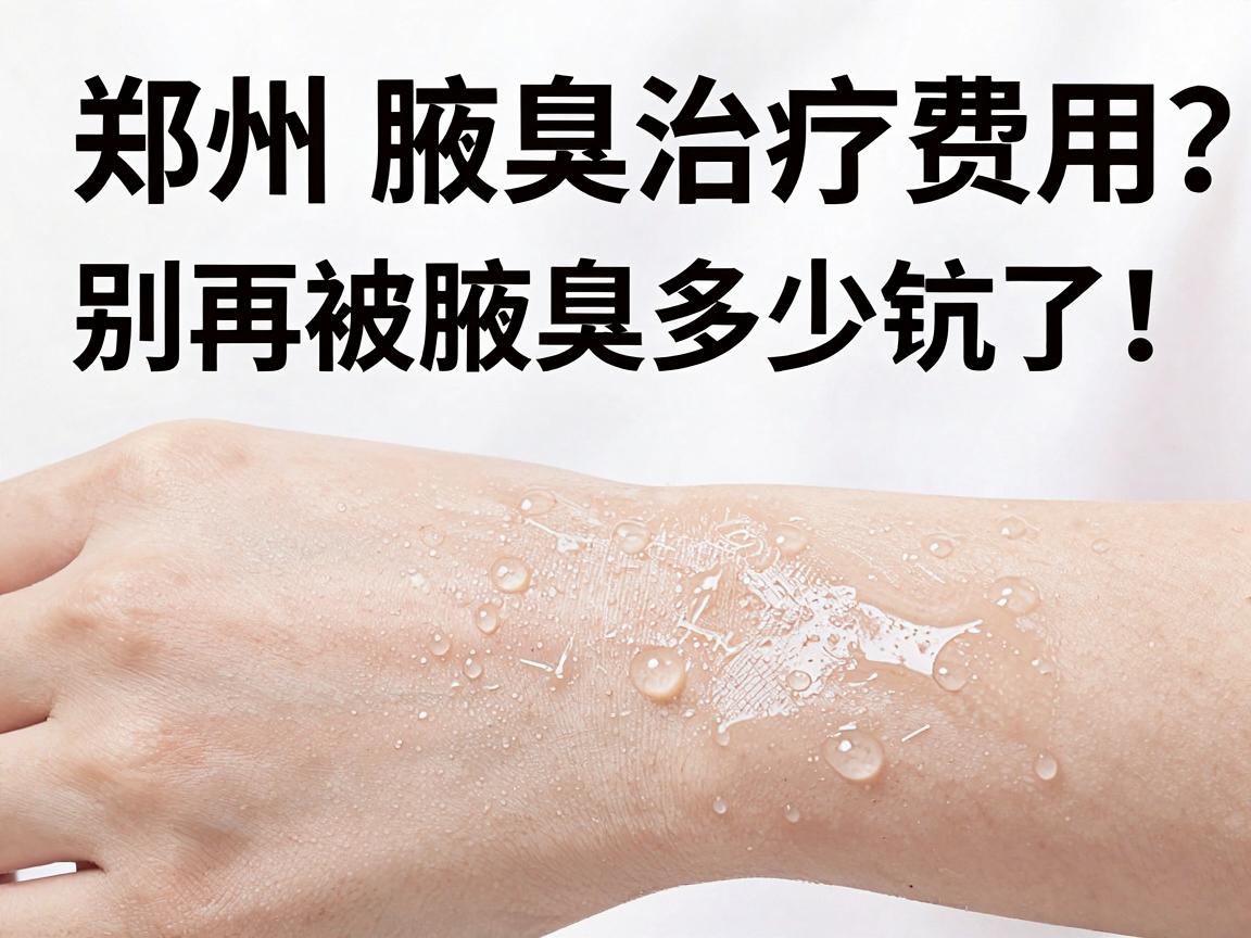 郑州治疗腋臭多少钱？揭秘郑州腋臭治疗费用，别再被低价腋臭手术坑了！