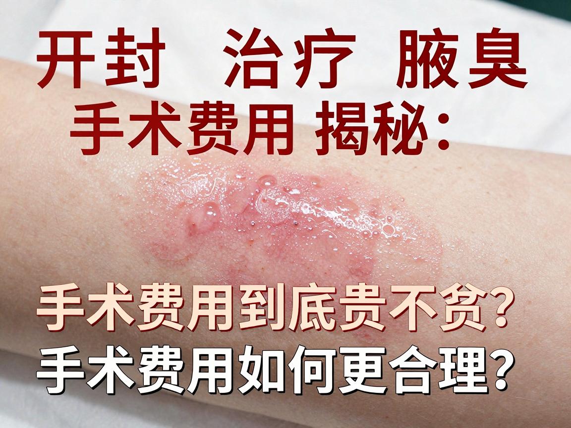 开封治疗腋臭手术费用揭秘,手术费用到底贵不贵?手术费用如何更合理? 开封治疗腋臭手术费用揭秘,手术费用到底贵不贵?手术费用如何更合理?