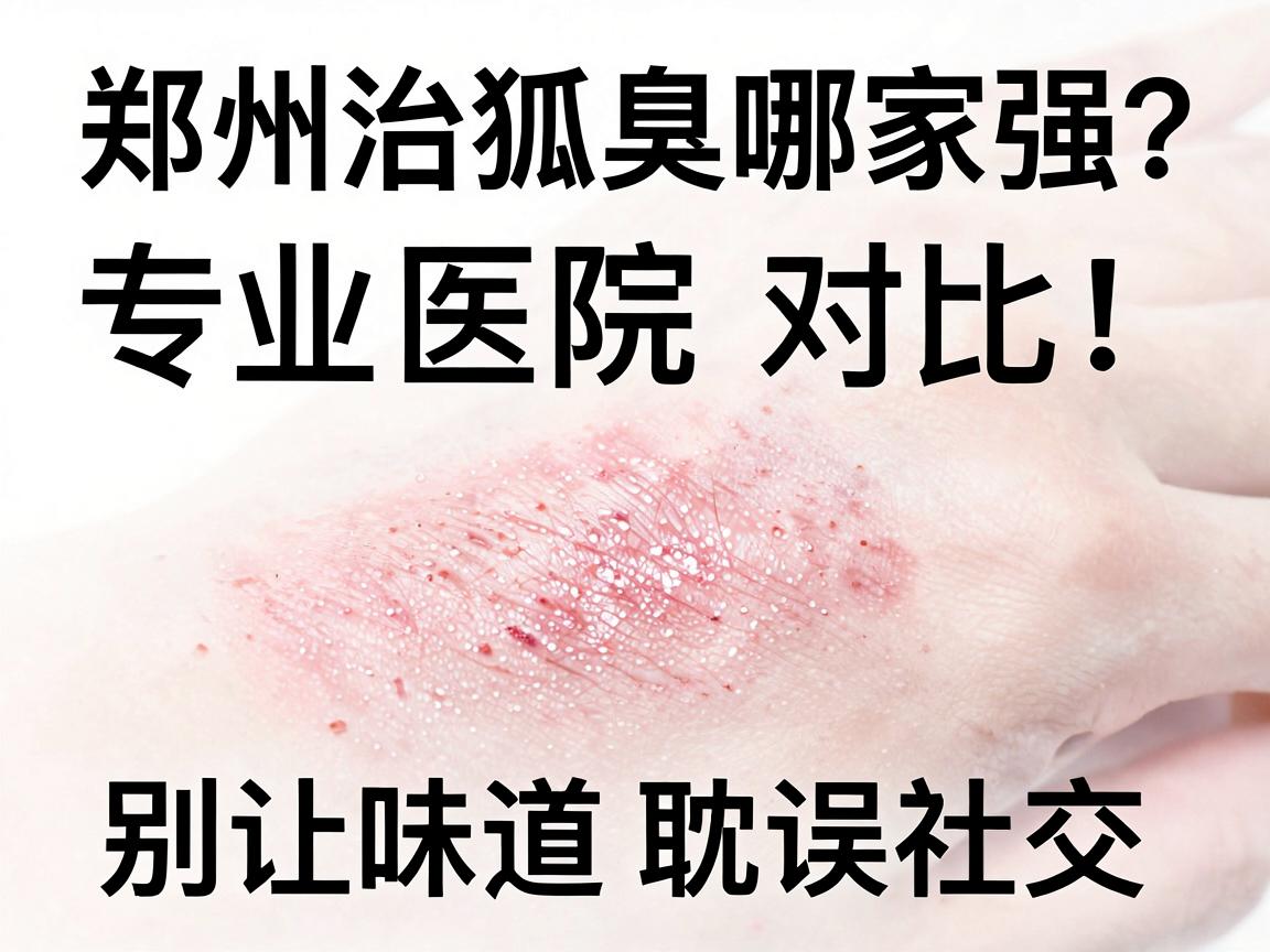 郑州治狐臭哪家强？专业医院对比，别让味道耽误社交