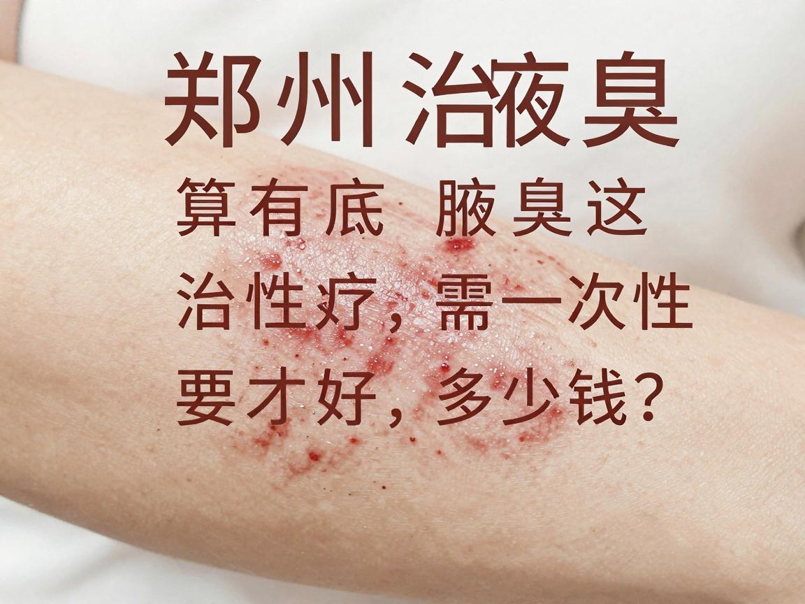 郑州治腋臭一次性治疗好需要多少钱?算清这笔腋臭账,心里才有底 郑州治腋臭一次性治疗好需要多少钱?算清这笔腋臭账,心里才有底