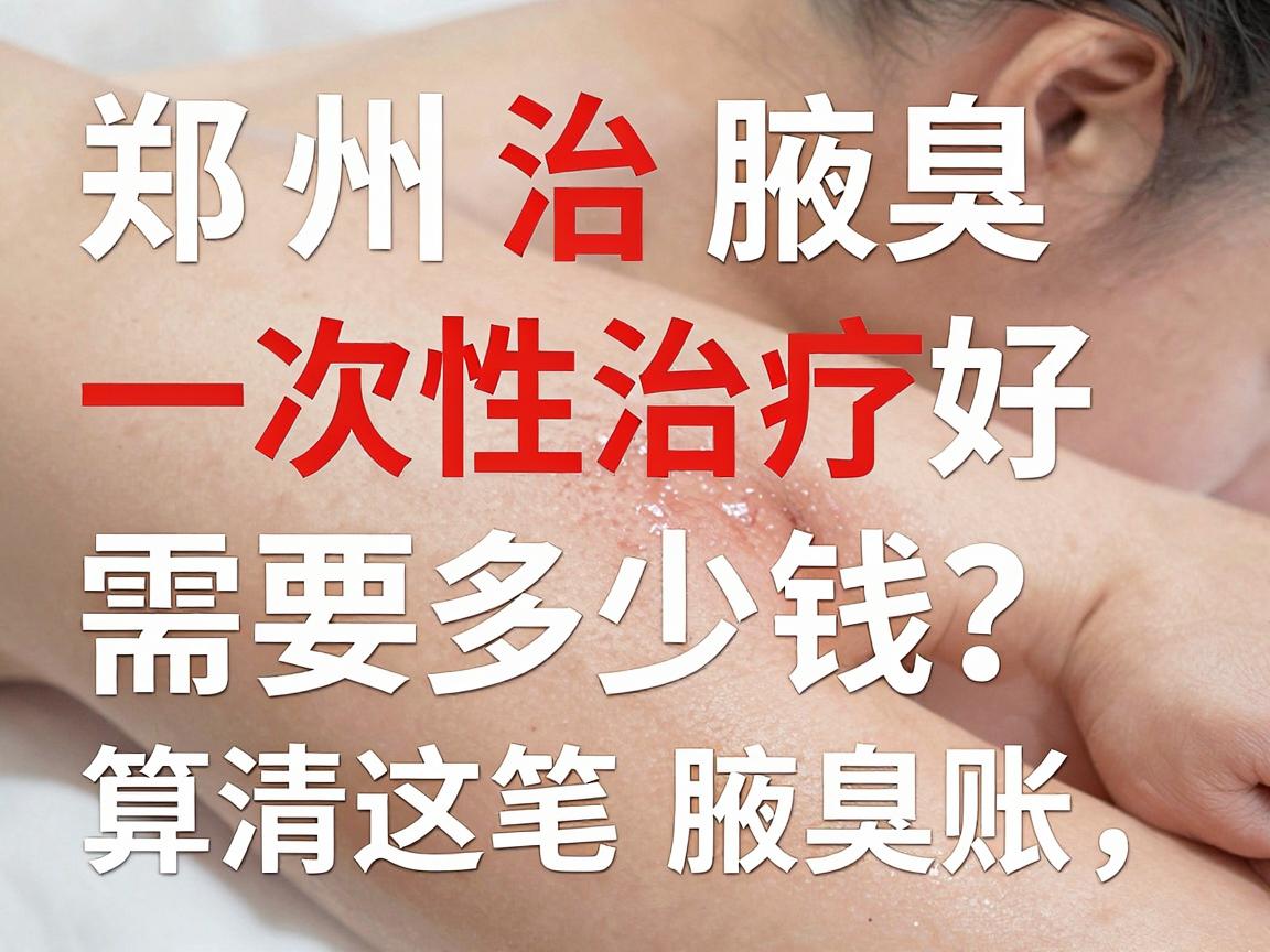 郑州治腋臭一次性治疗好需要多少钱?算清这笔腋臭账,心里才有底 郑州治腋臭一次性治疗好需要多少钱?算清这笔腋臭账,心里才有底