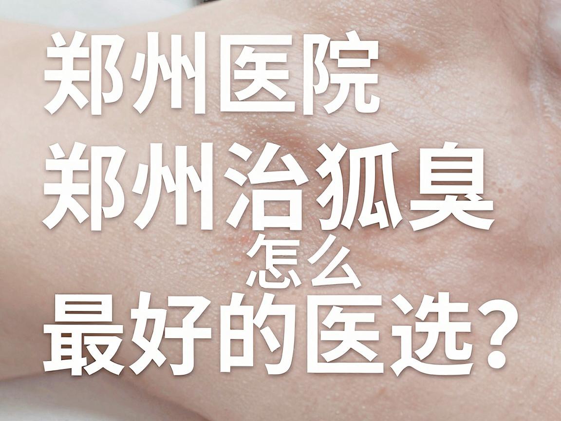 郑州治狐臭最好的医院怎么选？揭秘郑州治狐臭的金标准医院