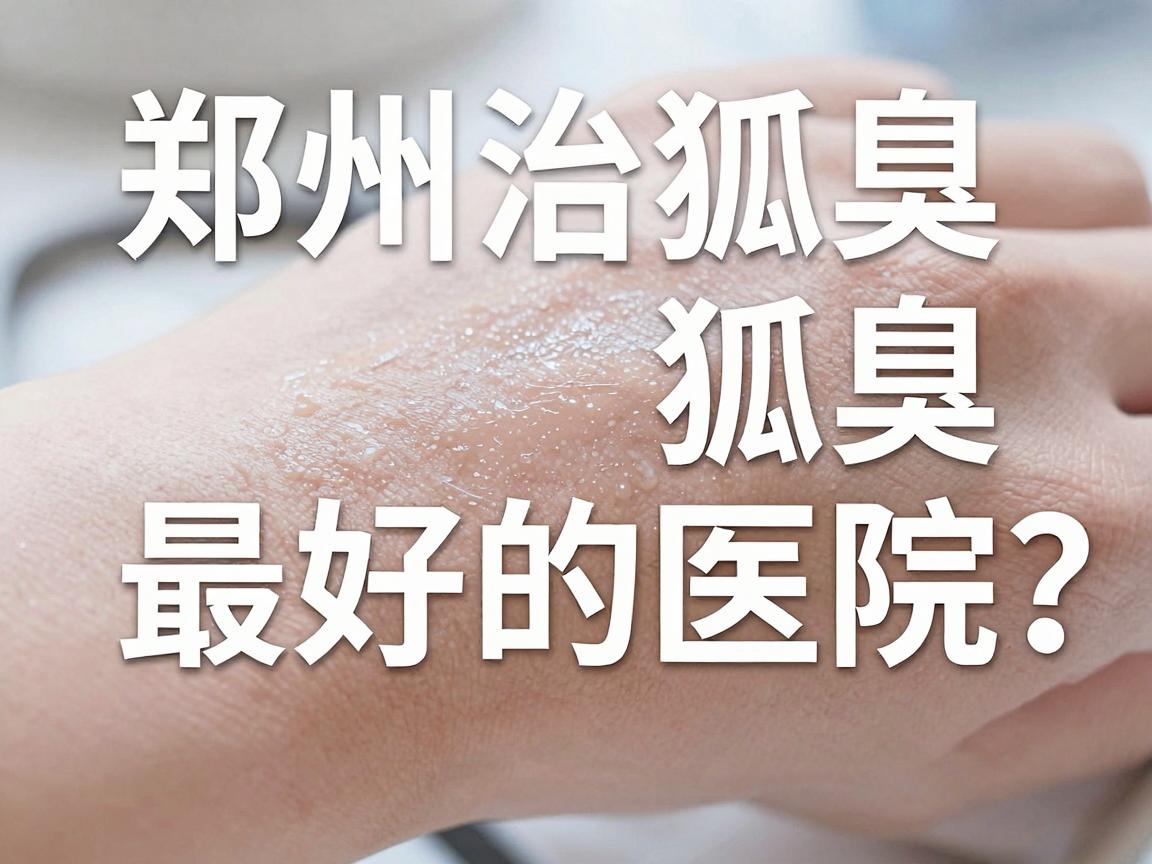 郑州治狐臭最好的医院怎么选？揭秘郑州治狐臭的金标准医院