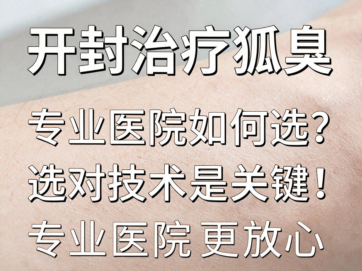 开封治疗狐臭,专业医院如何选?选对技术是关键!狐臭治疗,专业医院更放心 开封治疗狐臭,专业医院如何选?选对技术是关键!狐臭治疗,专业医院更放心
