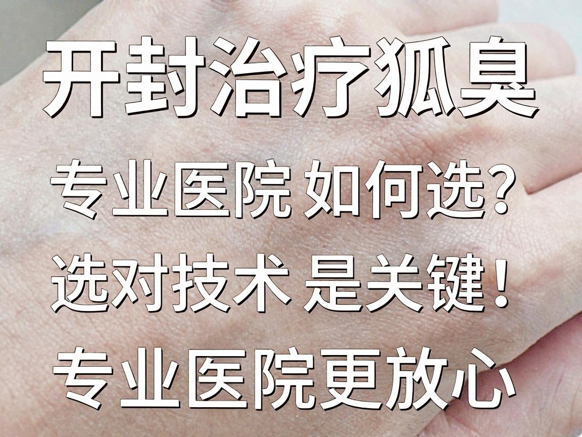 开封治疗狐臭,专业医院如何选?选对技术是关键!狐臭治疗,专业医院更放心 开封治疗狐臭,专业医院如何选?选对技术是关键!狐臭治疗,专业医院更放心