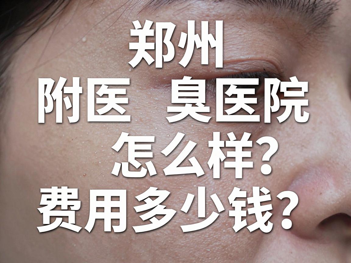 郑州附医腋臭医院怎么样？费用多少钱？一文讲透附医腋臭医院的治疗与费用