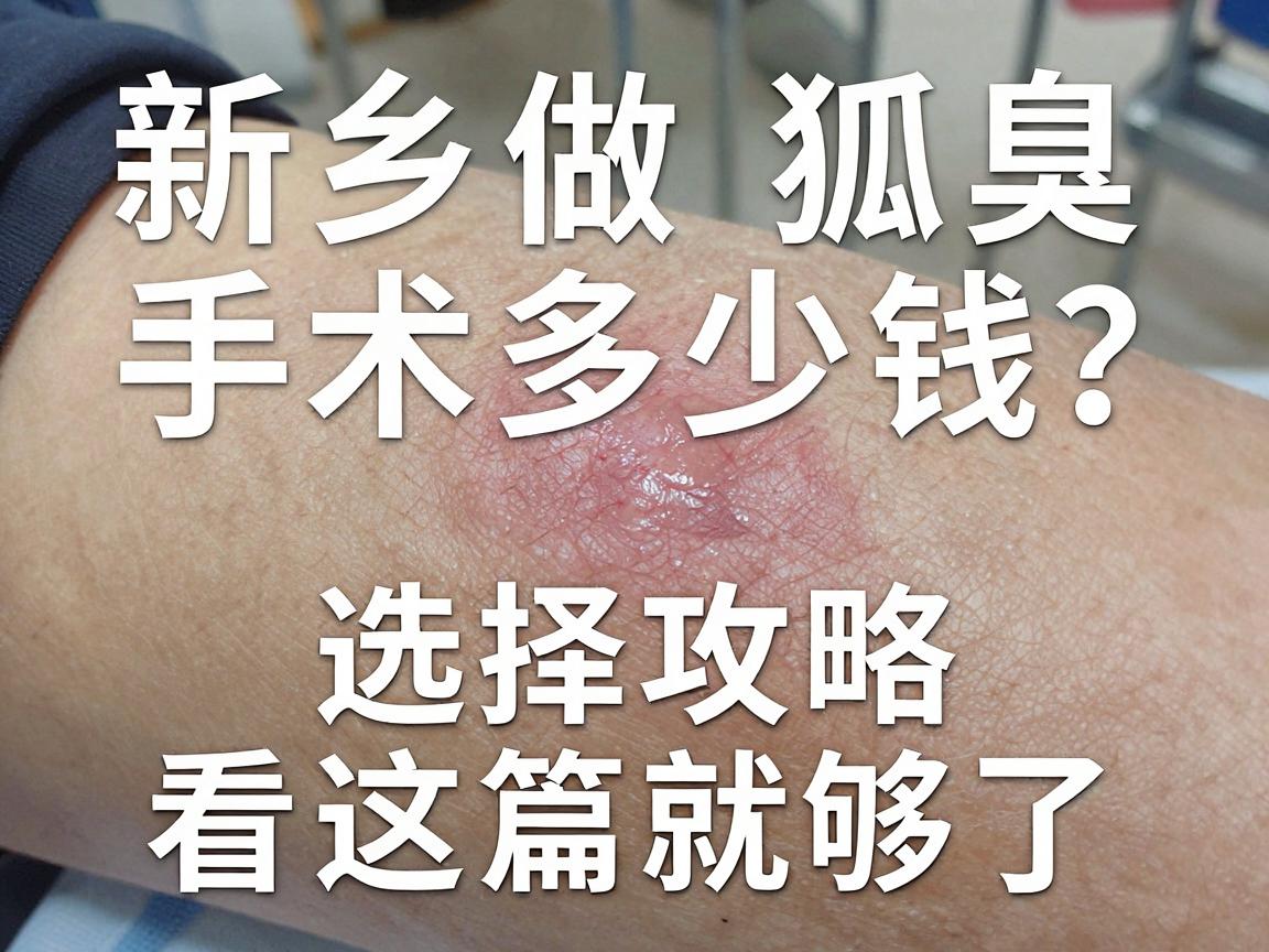 新乡做狐臭手术医院多少钱?费用明细与选择攻略看这篇就够了 新乡做狐臭手术医院多少钱?费用明细与选择攻略看这篇就够了