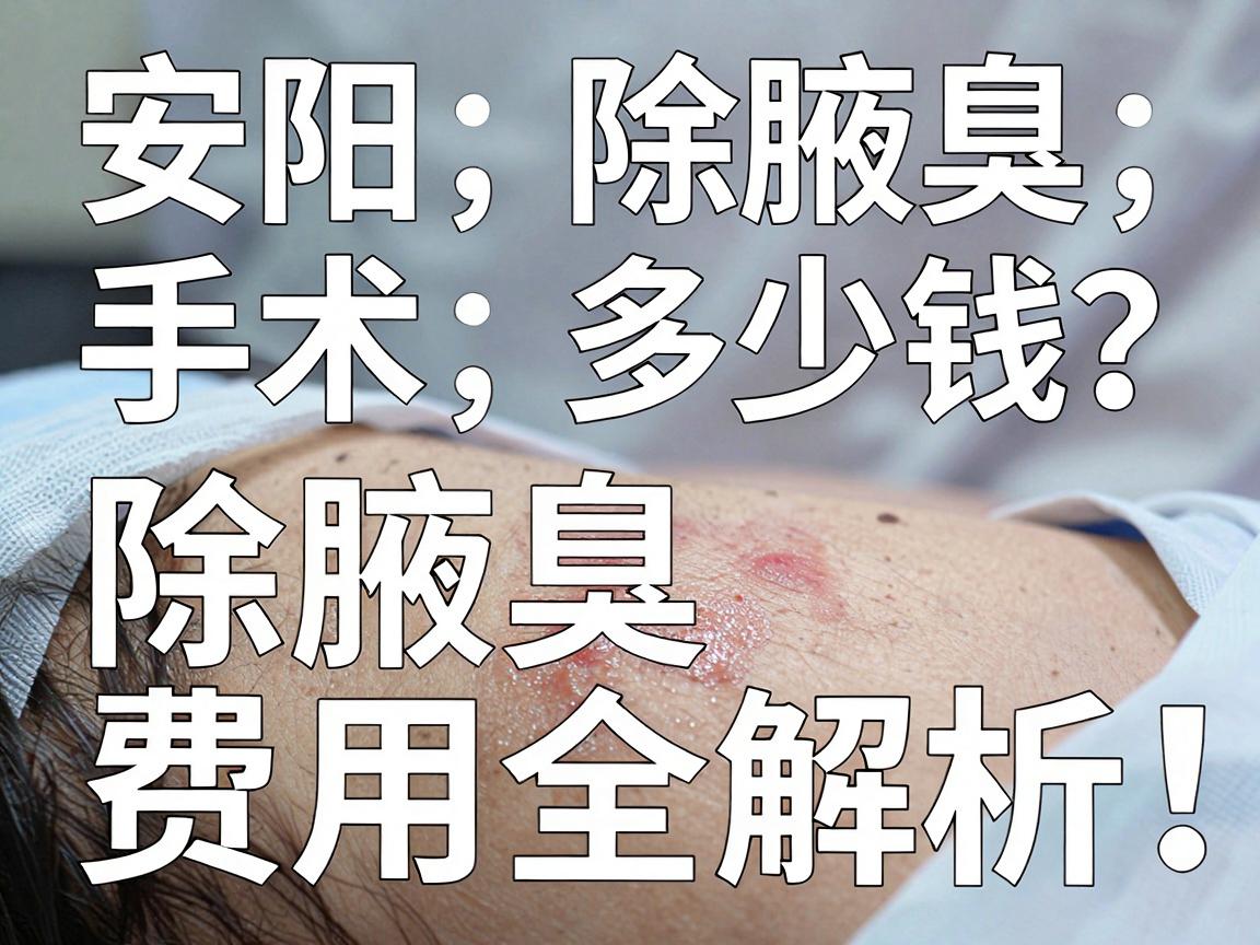 安阳除腋臭手术多少钱?除腋臭费用全解析,避开价格陷阱 安阳除腋臭手术多少钱?除腋臭费用全解析,避开价格陷阱