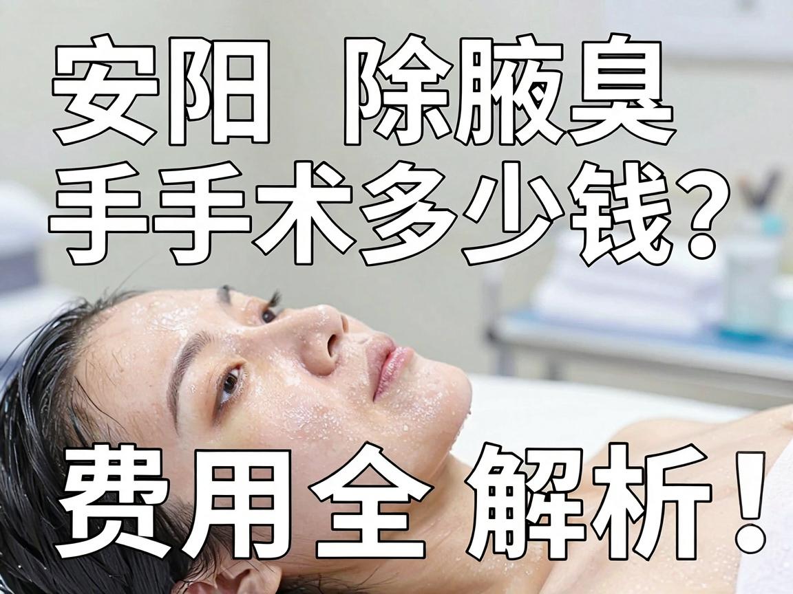 安阳除腋臭手术多少钱?除腋臭费用全解析,避开价格陷阱 安阳除腋臭手术多少钱?除腋臭费用全解析,避开价格陷阱