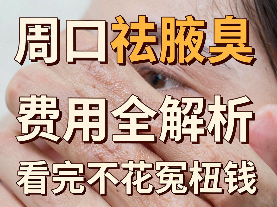 周口祛腋臭手术多少钱？周口祛腋臭费用全解析，看完不花冤枉钱