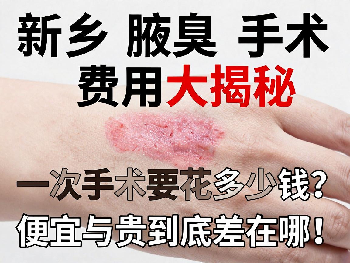 新乡腋臭手术费用大揭秘,一次手术要花多少钱?便宜与贵到底差在哪? 新乡腋臭手术费用大揭秘,一次手术要花多少钱?便宜与贵到底差在哪?