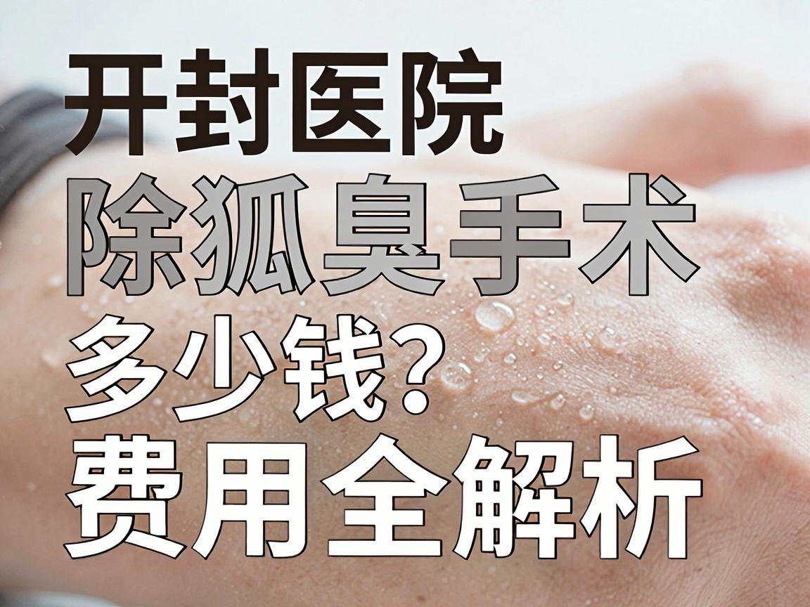开封医院除狐臭手术多少钱?除狐臭手术费用全解析 开封医院除狐臭手术多少钱?除狐臭手术费用全解析