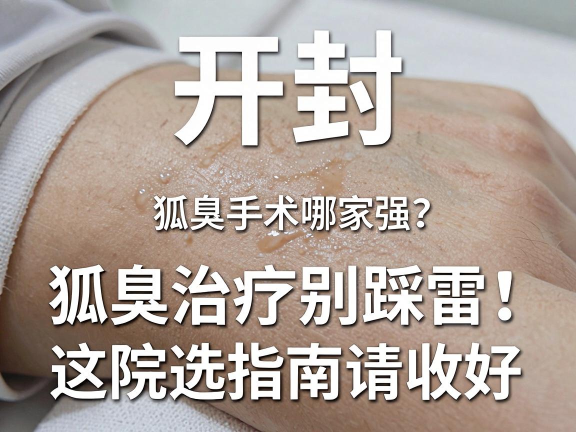 开封狐臭手术哪家强?狐臭治疗别踩雷,这份医院选择指南请收好 开封狐臭手术哪家强?狐臭治疗别踩雷,这份医院选择指南请收好