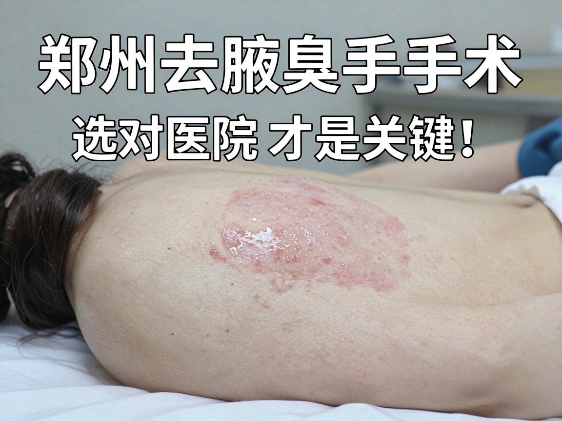 郑州去腋臭手术,选对医院才是关键!郑州去腋臭,这些择院要点别错过 郑州去腋臭手术,选对医院才是关键!郑州去腋臭,这些择院要点别错过