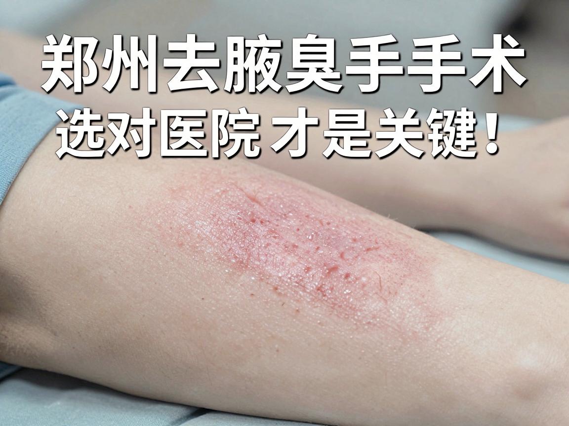 郑州去腋臭手术,选对医院才是关键!郑州去腋臭,这些择院要点别错过 郑州去腋臭手术,选对医院才是关键!郑州去腋臭,这些择院要点别错过