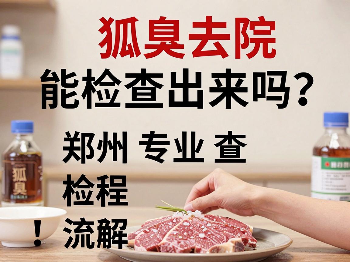 狐臭去医院能检查出来吗？郑州专业检查流程详解，让你告别狐臭焦虑
