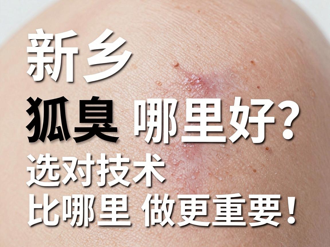新乡狐臭手术哪里好？选对技术比哪里做更重要！狐臭手术新乡选择指南