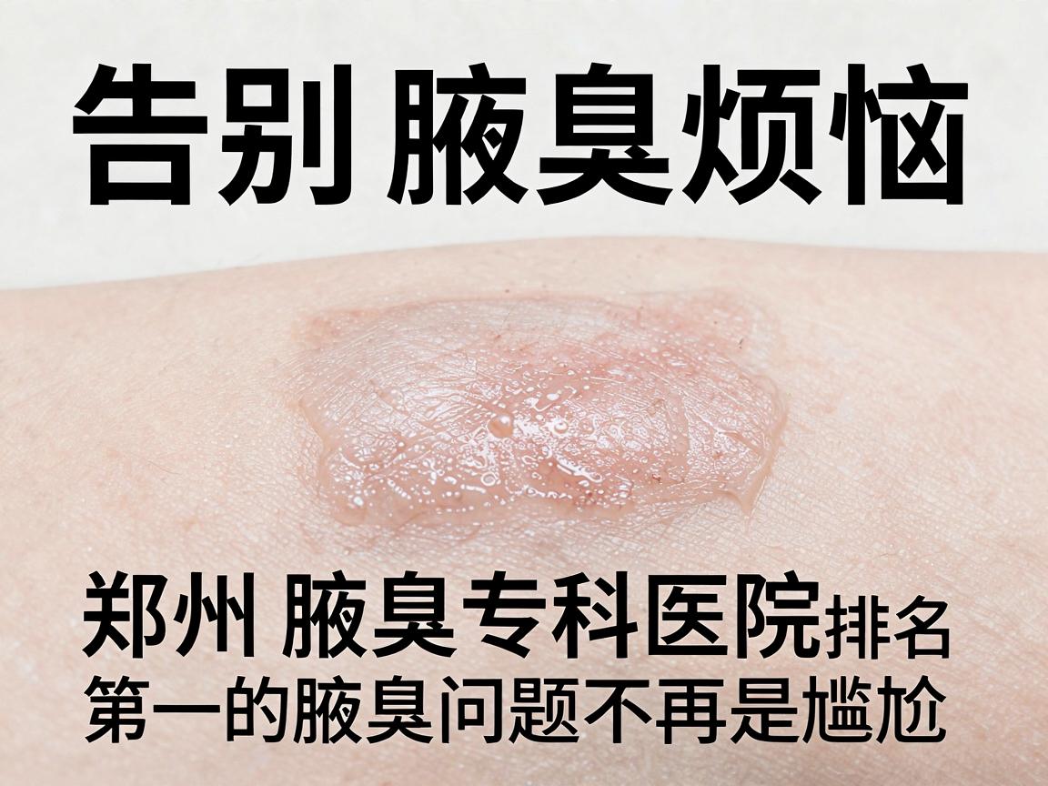告别腋臭烦恼,郑州腋臭专科医院排名第一的郑州附医,让腋臭问题不再是尴尬 告别腋臭烦恼,郑州腋臭专科医院排名第一的郑州附医,让腋臭问题不再是尴尬