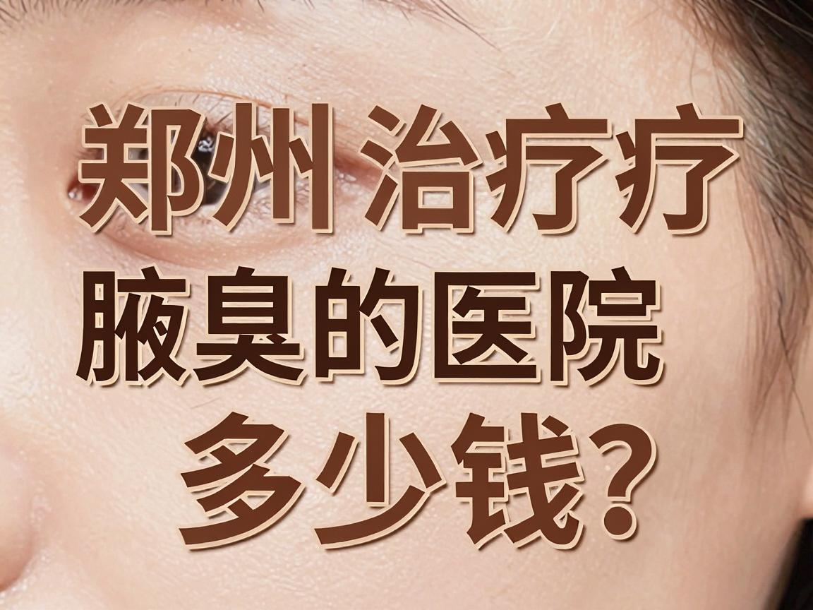 郑州治疗腋臭的医院多少钱?一文说清费用与医院选择 郑州治疗腋臭的医院多少钱?一文说清费用与医院选择