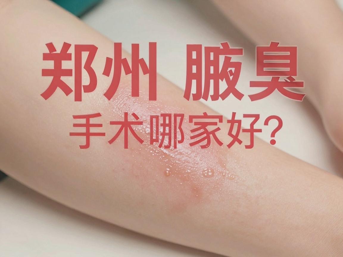 郑州腋臭手术哪家好?选对腋臭医院,告别腋臭烦恼 郑州腋臭手术哪家好?选对腋臭医院,告别腋臭烦恼