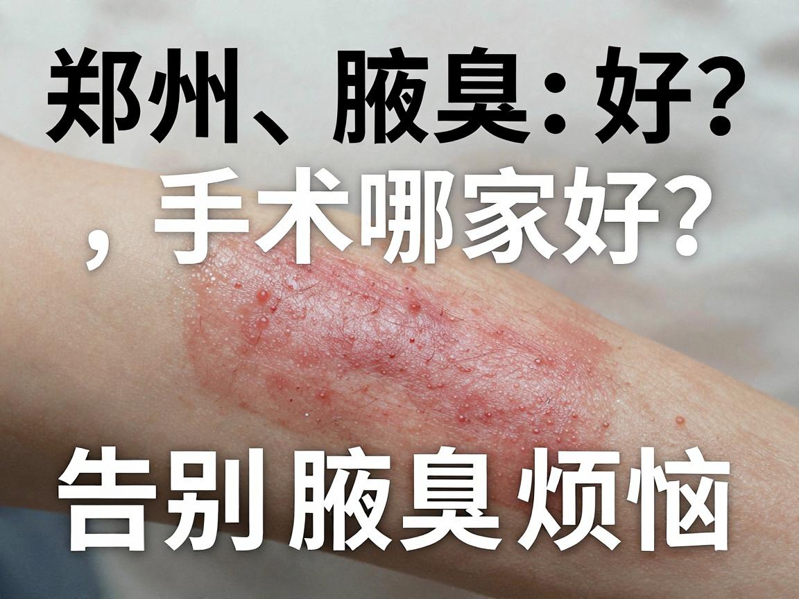 郑州腋臭手术哪家好?选对腋臭医院,告别腋臭烦恼 郑州腋臭手术哪家好?选对腋臭医院,告别腋臭烦恼