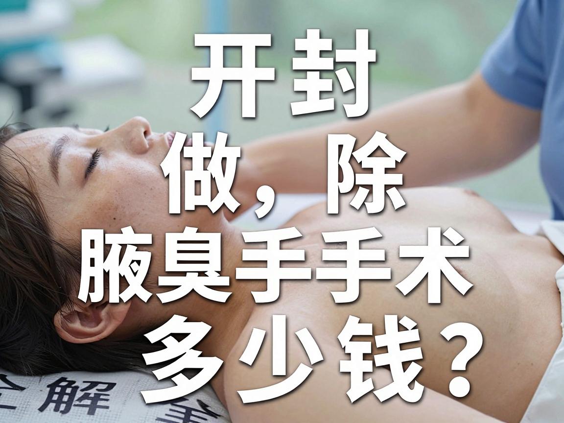 开封做除腋臭手术多少钱?除腋臭手术费用与价值全解析 开封做除腋臭手术多少钱?除腋臭手术费用与价值全解析
