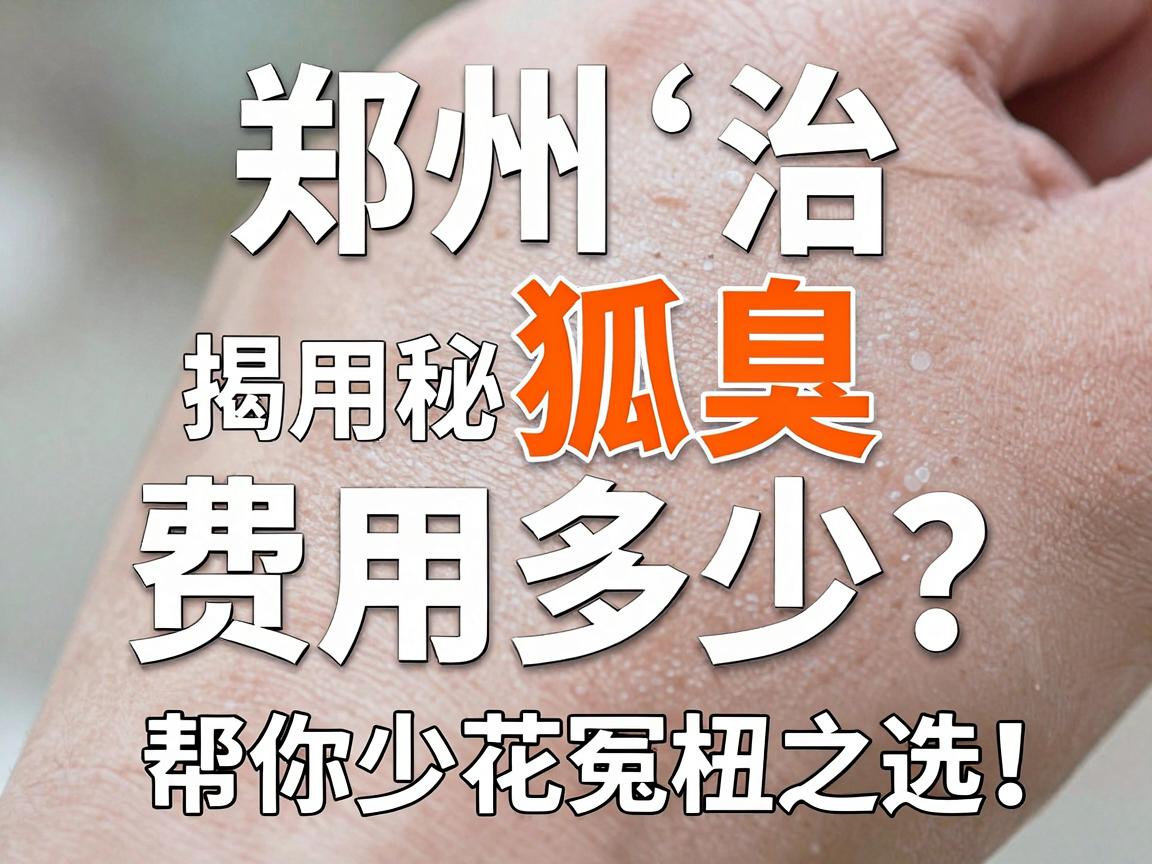 郑州治狐臭费用多少?揭秘费用差异与性价比之选,帮你少花冤枉钱 郑州治狐臭费用多少?揭秘费用差异与性价比之选,帮你少花冤枉钱