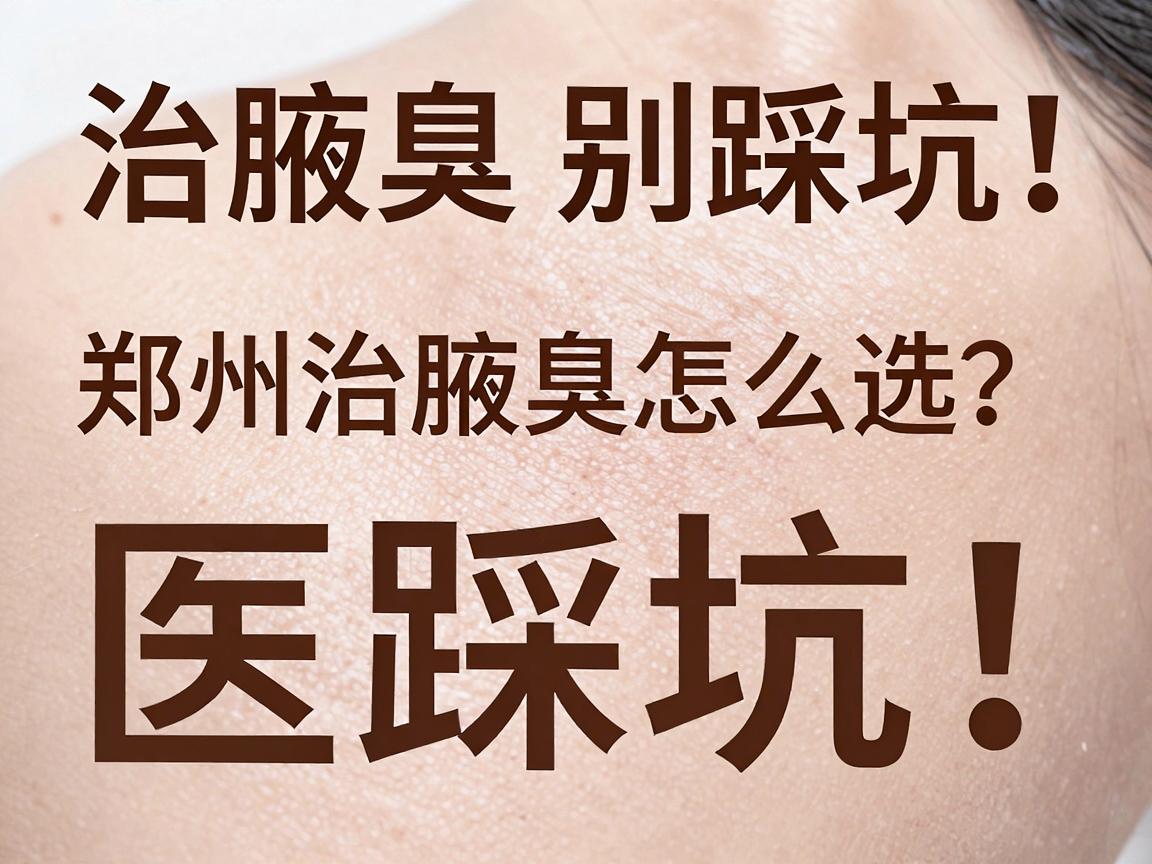 治腋臭别踩坑!郑州治腋臭医院怎么选?这份治腋臭攻略请收好 治腋臭别踩坑!郑州治腋臭医院怎么选?这份治腋臭攻略请收好